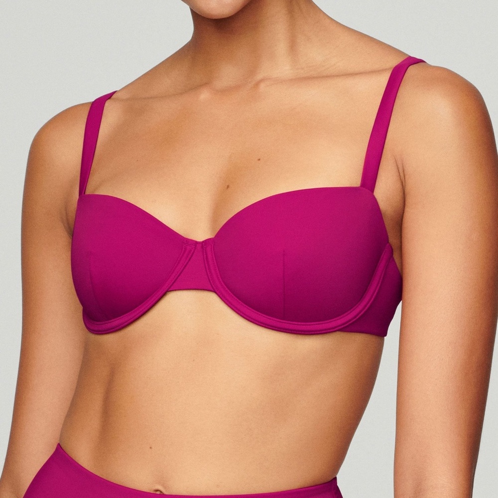 NWT Cuup Swim “The Balconette” in Limited Edition “Orchid” 34D (8)
